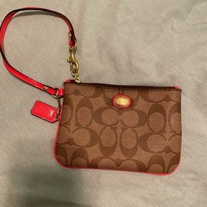 Coach wristlet